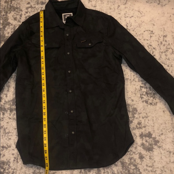 🆕G-STAR Raw Camouflage Shirt outer chest pockets - Picture 6 of 8